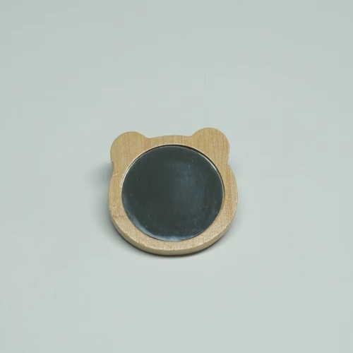 【隨身鏡】客製木製隨身鏡 雷雕刻字迷你化妝鏡 【隨身鏡】客製木製隨身鏡 雷雕刻字迷你化妝鏡
