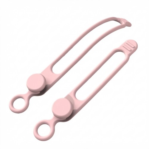 【矽膠理線器】電線收納整理紮帶 多色可選 數據線/耳機線/家電線材整理