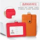【雙層真皮證件套】員工識別證卡套 附伸縮扣掛繩 橫版/豎版多色 工作證套