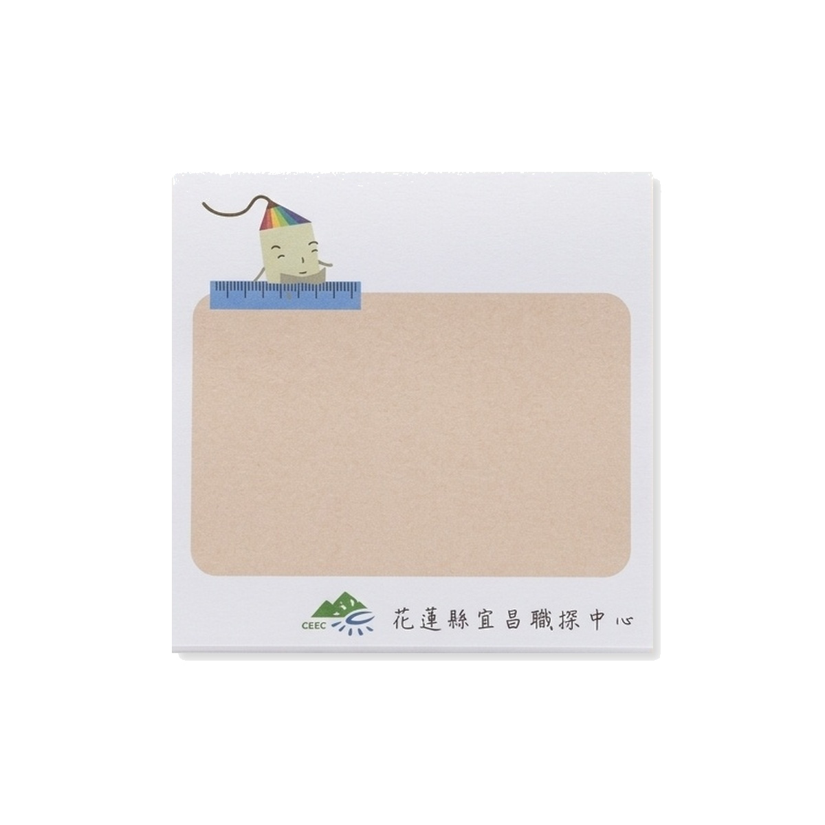 【客製方形便利貼】全彩背卡便籤紙 自粘記事本｜企業文宣贈品 專屬打樣服務 客戶實拍案例 2