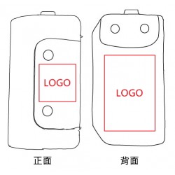 【客製化】PU鑰匙包客製印刷【200個可印刷Logo】皮質鑰匙收納包【自助下單享折扣】