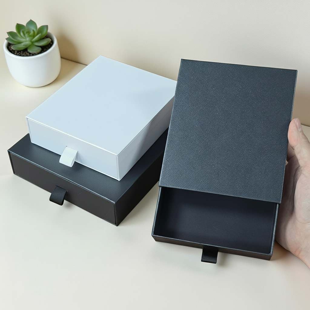 客戶案例｜國際頂級珠寶品牌微浮雕抽拉式禮品盒：局部 UV 立體光油工藝解析